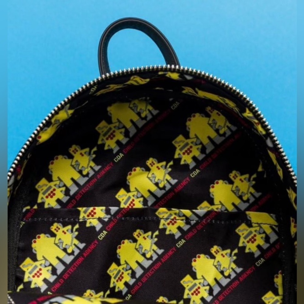 Loungefly CDA Monsters Inc Pixar Cosplay Mini Backpack, Yellow NWT​​ - Picture 6 of 7